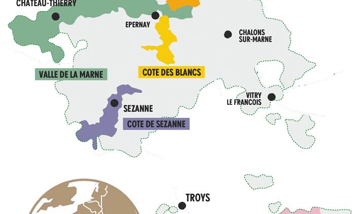 Champagne | Zone di produzione